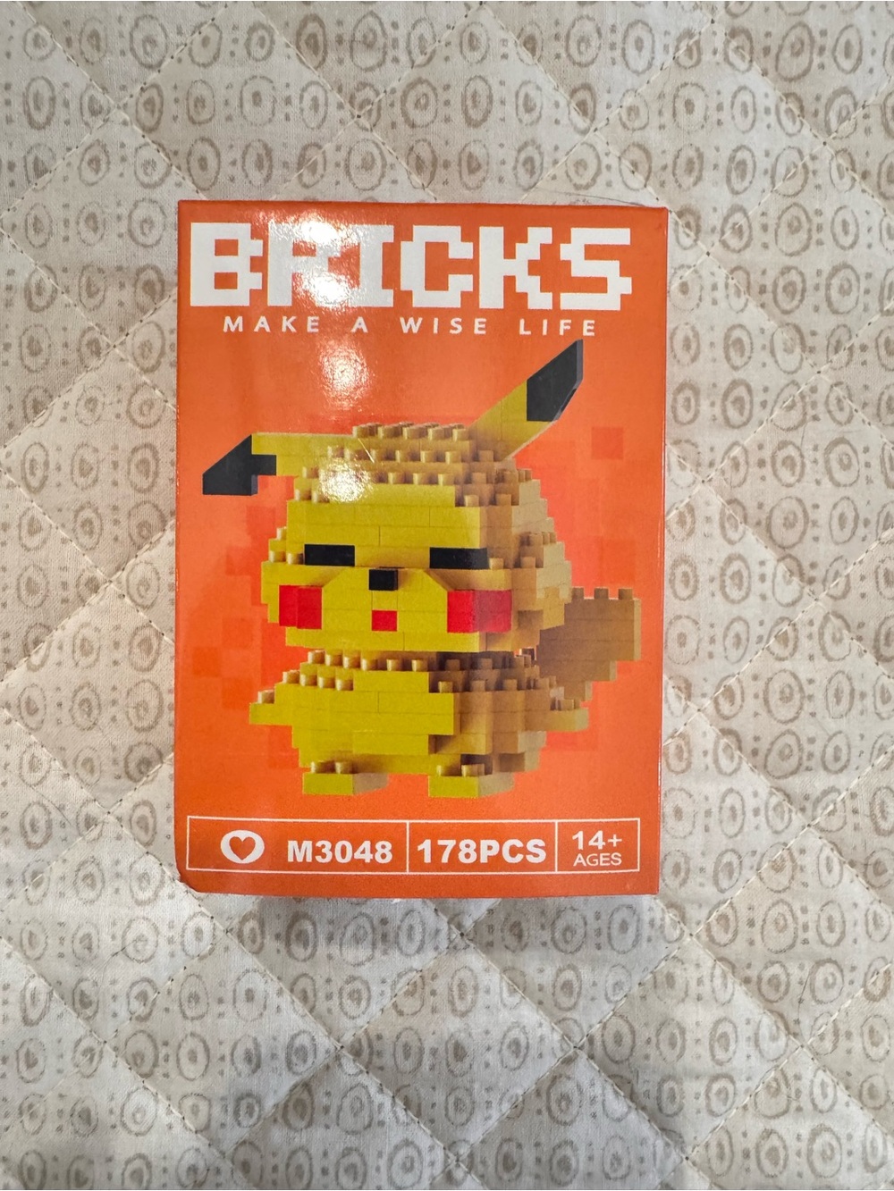 Bricks Picacchu Building blocks Toy - 178-Piece Kids Construction Set